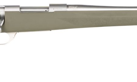 Howa HGR73113 M1500 Hogue Full Size 308 Win 5+1 22" Stainless Steel Threaded Barrel, Drilled & Tapped Stainless Steel Receiver, Hogue OverMolded OD Green Synthetic Stock, Right Hand