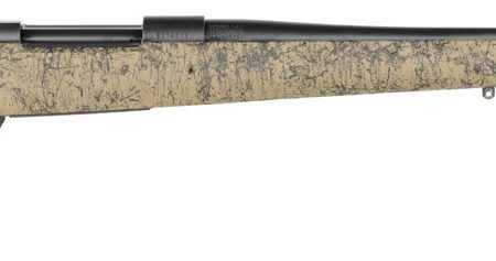 Howa HHS43533 M1500 HS Precision 300 PRC 3+1 24" Threaded Barrel, Black Steel Receiver, Green w/Black Webbing HS Precision Synthetic Stock