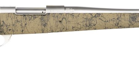 Howa HHS63113 M1500 HS Precision 308 Win 5+1 22", Stainless Steel Metal Finish & Green Black Webbed Fixed HS Precision Stock