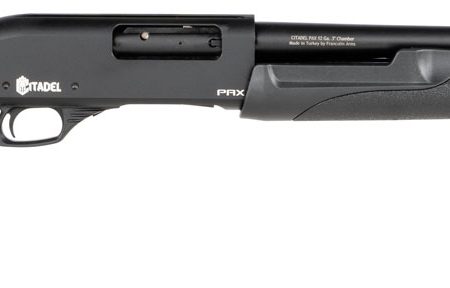 Citadel FRPAX1220 CDP Force Tactical Pump 12 Gauge 3+1 3" 20" Barrel, Matte Black Metal Finish, Synthetic Pistol Grip Stock w/Ventilated Recoil Pad