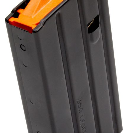 DuraMag 2035041178CPD SS  20rd 350 Legend for AR-15 Black w/ Orange Follower Detachable