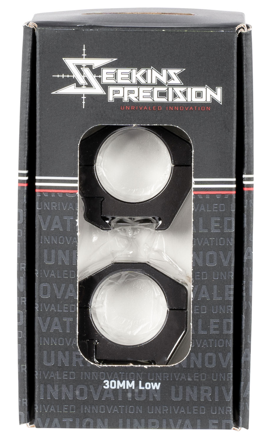 Seekins Precision 0010620002 Scope Rings Matte Black 30mm Low