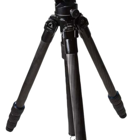KOPF Jager KJ85002K K800 CF Tripod made of Carbon Fiber with Black Finish, Pivoting Reaper Grip, 4-Level Leg Extensions & 360 Degree Pan