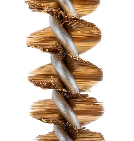 KleenBore BP194 Bore Brush .50 Cal Black Powder Rifle 5/16-27 Thread Phosphor Bronze Bristles