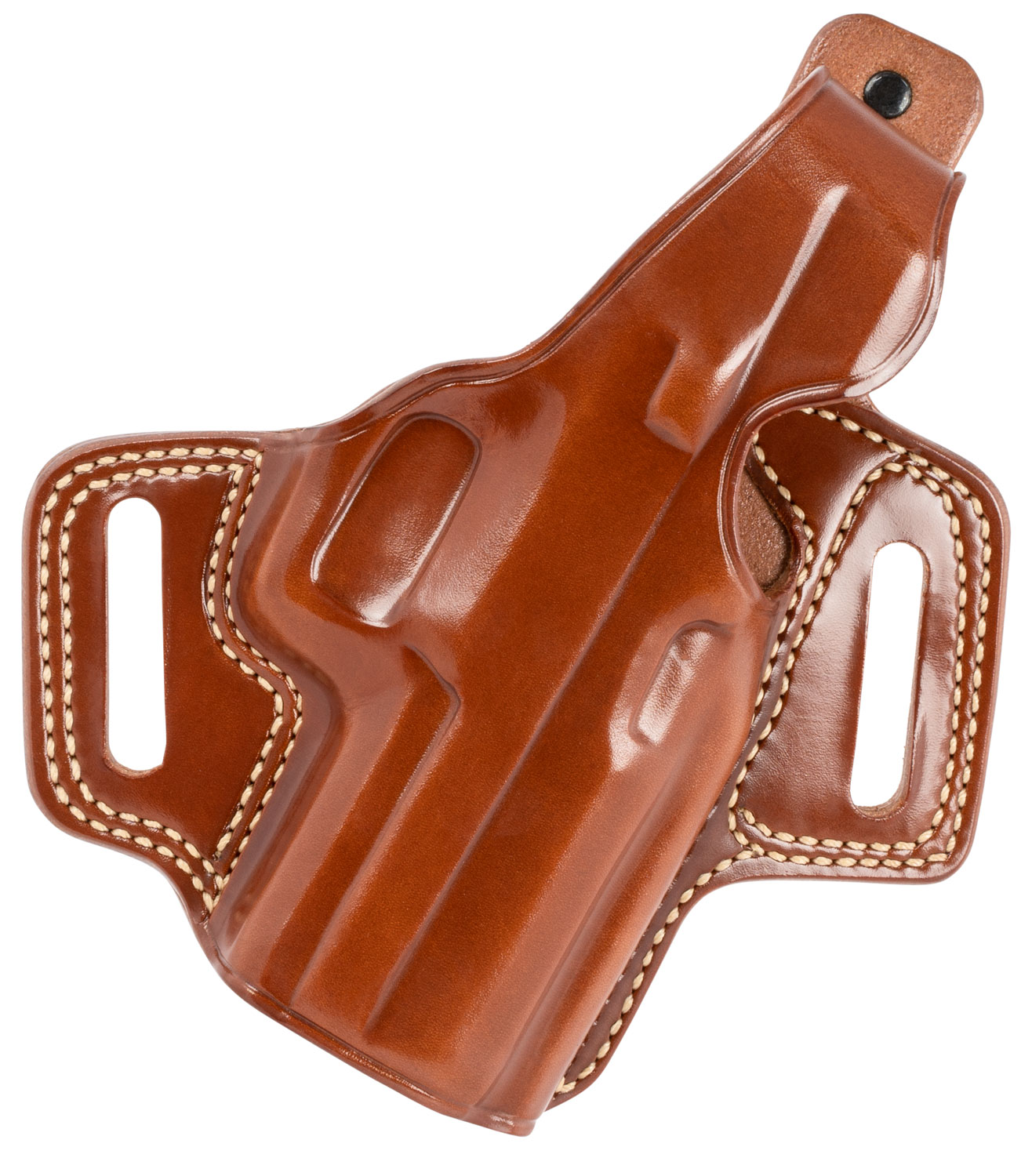 Galco FL822 Fletch OWB Tan Leather Belt Slide Fits Sig P320 Compact Fits Sig P320X Compact Fits Sig M18 Right Hand