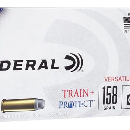 Federal TP38VHP1 Train + Protect 38Special 158gr Versatile Hollow Point 50 Per Box/10 Case