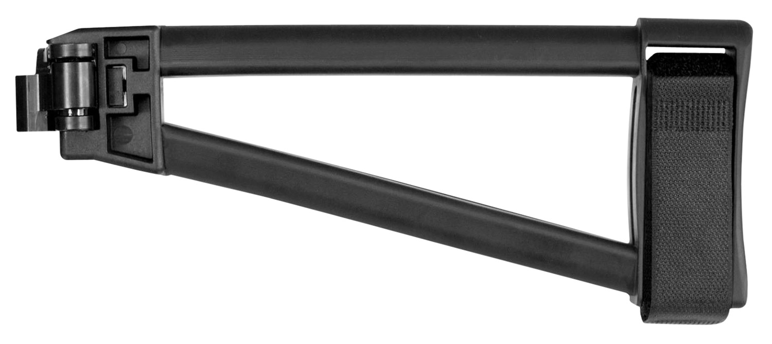 SB Tactical TF191301SB TF 1913 Side Folding Black Synthetic with 9.50" OAL & Nylon Strap for AR-Platform with 1913 Picatinny Rail (Tube Not Included)