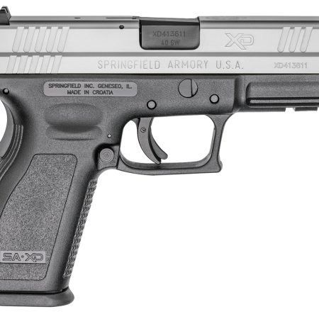 Springfield Armory XD9302 XD Service *CA Compliant 40 S&W 10+1 4" Black Melonite Steel Barrel, Serrated Stainless Steel Slide, Black Polymer Frame w/Picatinny Rail