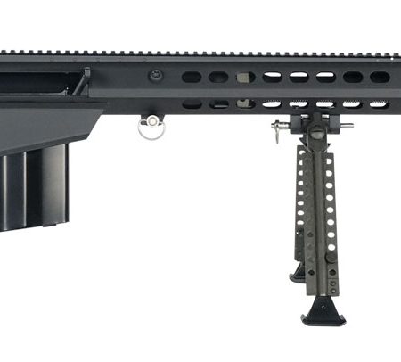 Barrett 18059 M107A1  50 BMG 29" 10+1 Black Cerakote Black Fixed w/Sorbothane Recoil Pad Stock Black Polymer Grip