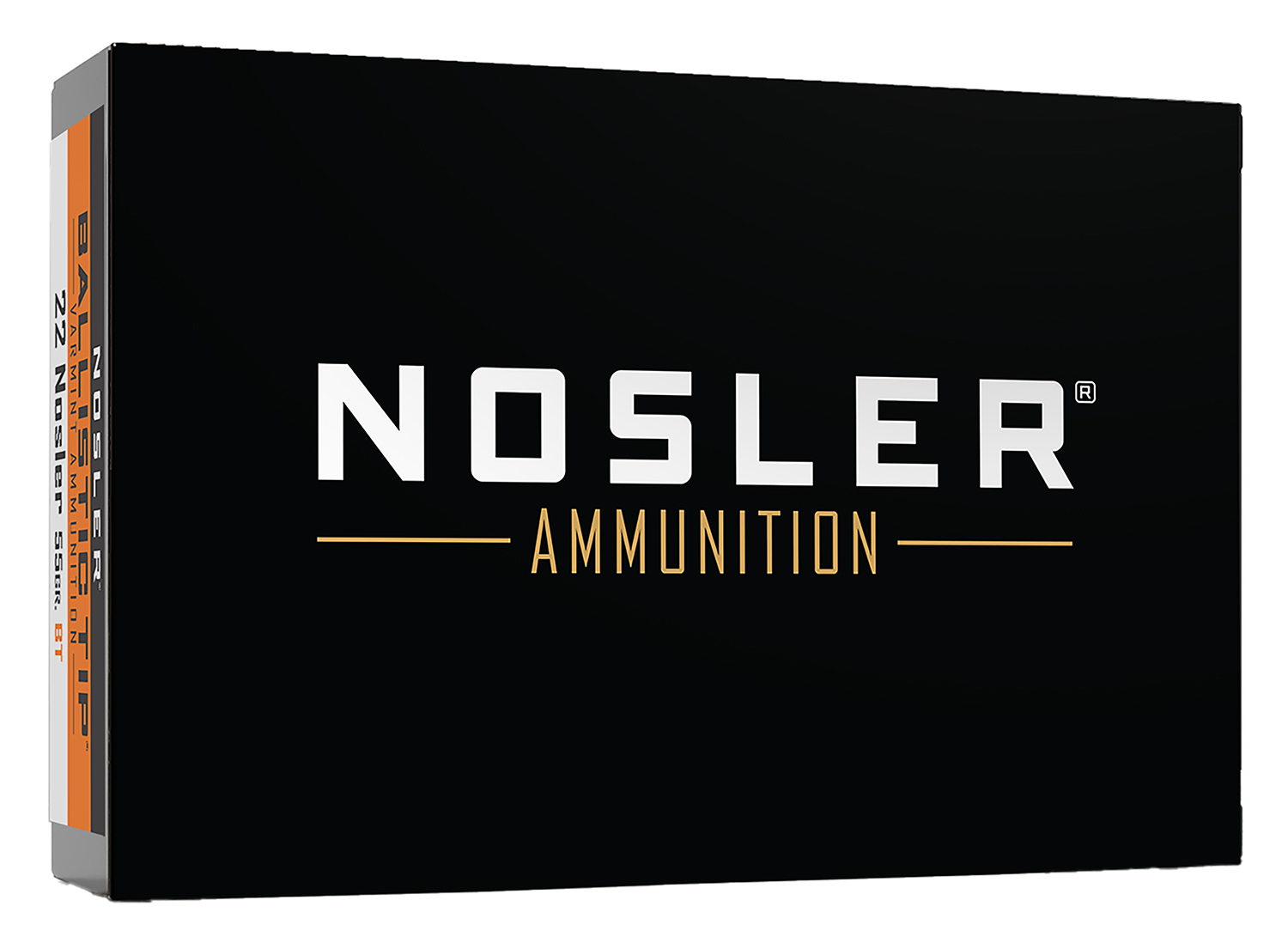 Nosler 61030 Ballistic Tip 22Nosler 55gr Spitzer Ballistic Tip Varmint 20 Per Box/10 Case