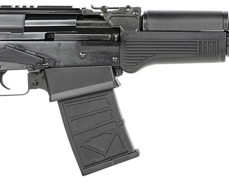JTS Shotgun M12AK M12AK  12 Gauge Semi-Auto 3" 5- 2.75" Shells, 18.70" Black Steel Barrel, Black Receiver, Black Fixed Synthetic Stock, Black Polymer Grip
