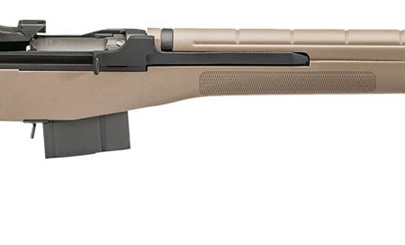 Springfield Armory MA9120 M1A Standard Issue 308 Win/7.62x51mm 10+1 22" Black Parkerized Carbon Steel Barrel, Black Parkerized Steel Receiver, Flat Dark Earth Synthetic Fixed Stock, Right Hand