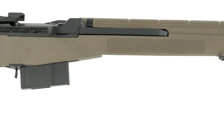 Springfield Armory MA9120CA M1A Standard Issue *CA Compliant 308 Win 10+1 22" Black Parkerized Steel Barrel w/Muzzle Brake, Black Parkerized Steel Receiver, Fixed Flat Dark Earth Synthetic Stock