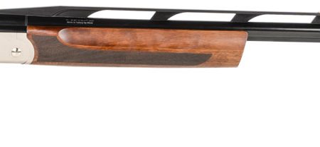 TriStar 35411 TT-15A Mono Trap Full Size 12 Gauge Break Open 2.75" 1rd 34" Black Vent Rib Barrel, Silver Steel Receiver, Adjustable Walnut Stock, Beretta/Benelli Mobil Ext Chokes, Right Hand