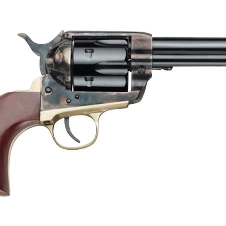 Pietta HF45USM434/COMB 1873 Great Western II U.S. Marshal 45 Colt (Long Colt) 6rd 4.75" Blued Steel Barrel & Cylinder Blued Steel Frame, Walnut Engraved Grip, Exposed Hammer, Includes 45 ACP Cylinder