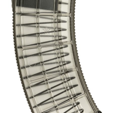 US Palm MA1120A Standard  30rd 7.62x39mm Fits AK-47 Clear w/ Black Floor Plate