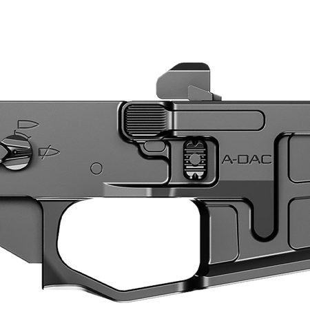 Radian Weapons R0166 A-DAC 15 Lower Receiver Black, Fully Ambi Controls, Talon 45/90 Safety, Ext. Bolt Catch, Left-Side Mag Release, Right-Side Bolt Release, Enhanced Takedown Pins