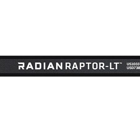 Radian Weapons R0367 Raptor LT Lightweight Ambi Charging Handle, Black, Fits Sig MPX