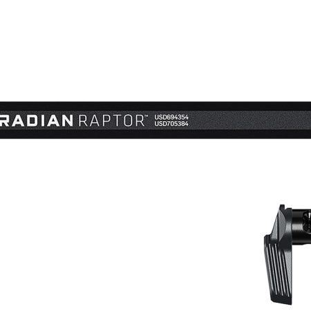 Radian Weapons R0664 Raptor  Charging Handle & 45/90 Talon Safety, Radian Gray, Ambi Controls, Fits Mil-Spec AR-15/M16 Platform