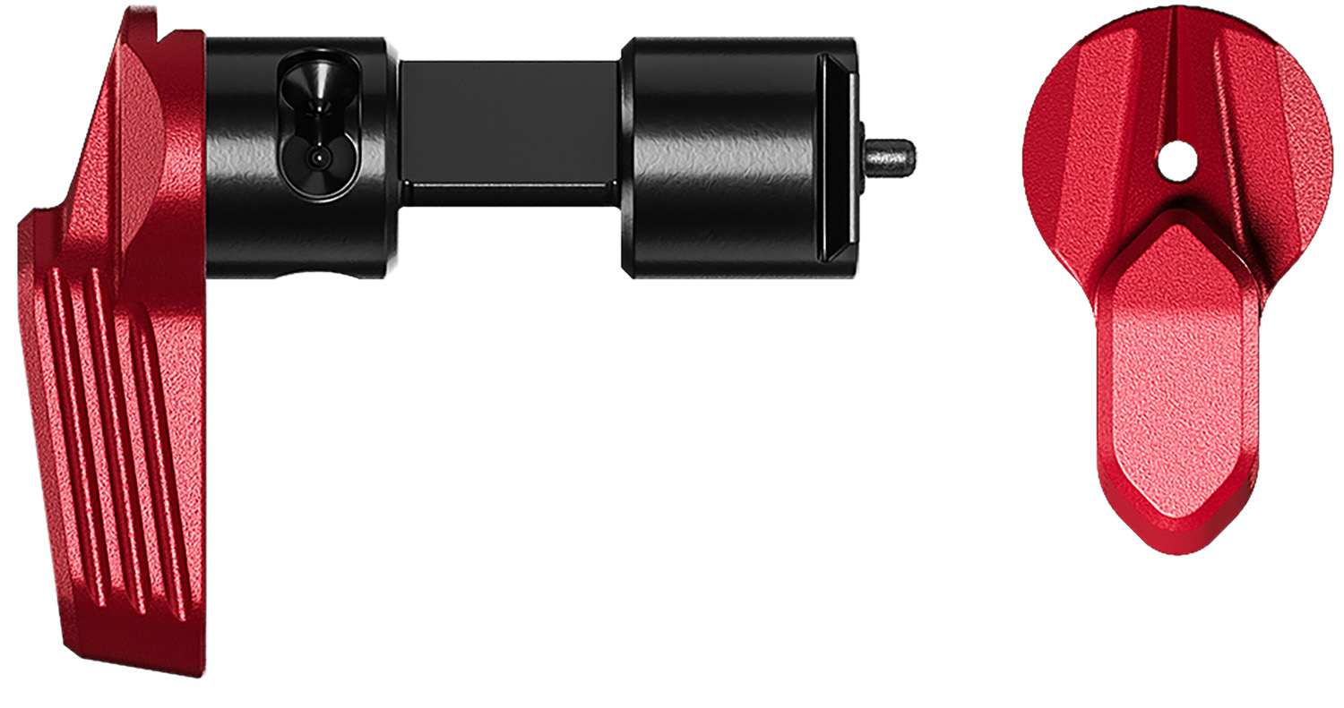Radian Weapons R0233 Talon 45/90 Ambi Safety, Red, Fits Mil-Spec AR-15/AR-10 Platform & Sig MCX/MPX