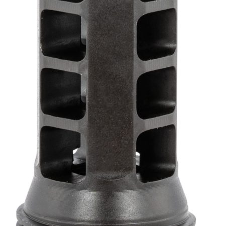Huxwrx 1628 QD 762 Muzzle Brake Black with 1/2"-28 tpi Threads & 2.30" OAL for 30 Cal AR-Platform