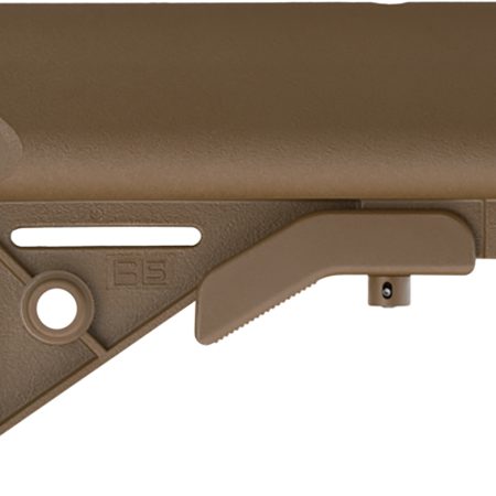 B5 Systems SOP1076 Enhanced SOPMOD Coyote Brown Synthetic for AR-Platform with Mil-Spec Receiver Extension (Tube Not Included)