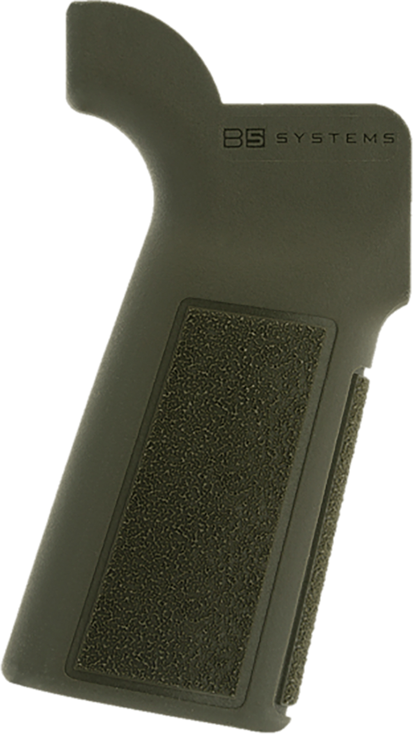 B5 Systems PGR1134 Type 23 P-Grip OD Green Polymer, Aggressive Textured, Fits AR-Platform