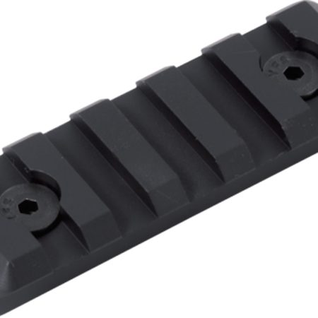 Timber Creek Outdoors M5SPRBL M-LOK 5 Slot Picatinny Rail  Black Anodized