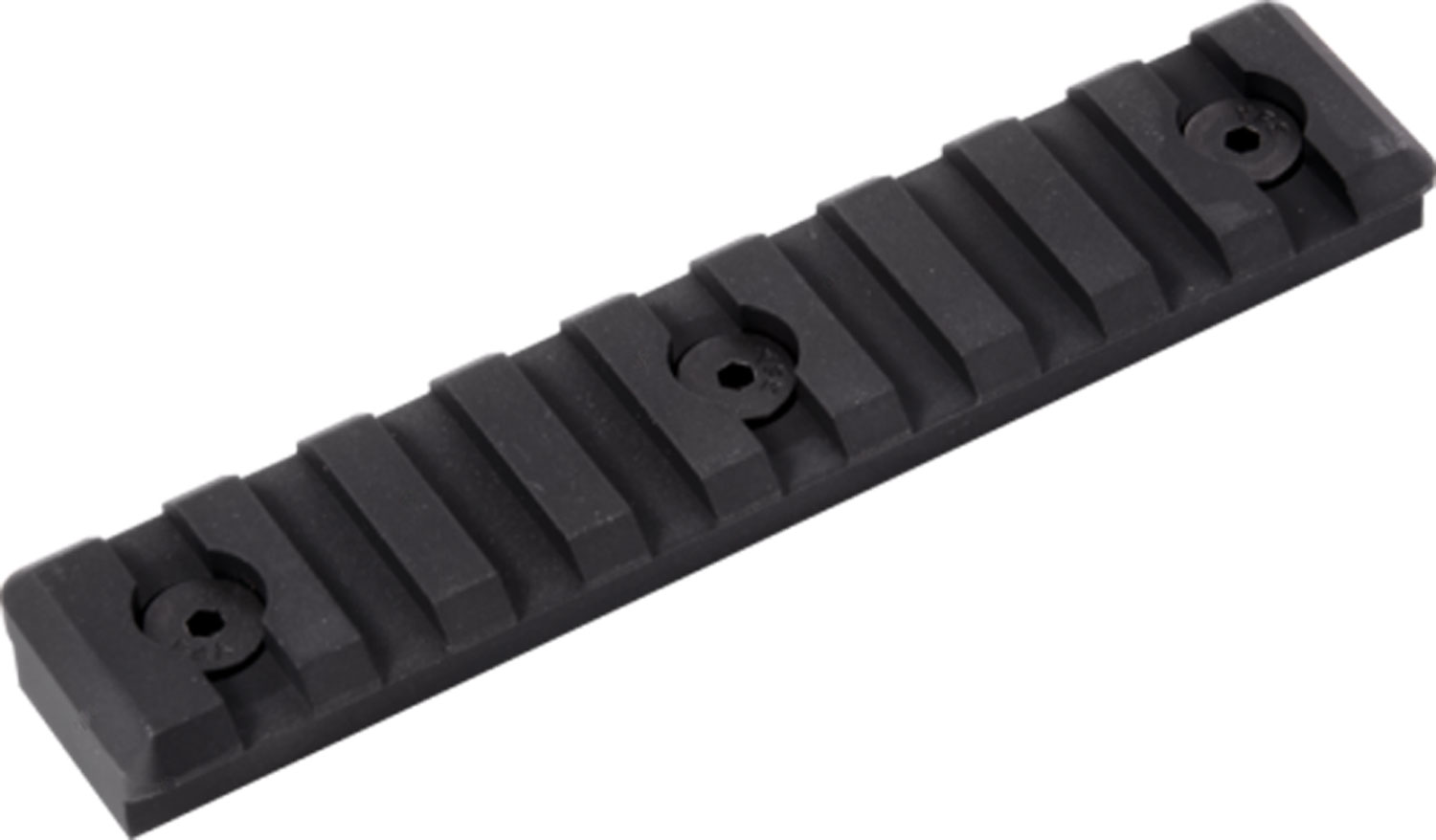 Timber Creek Outdoors M9SPRBL M-LOK 9 Slot Picatinny Rail Black Anodized
