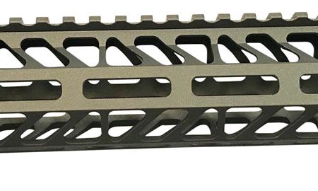 TIMBER CREEK OUTDOOR INC ME15HGFDE Enforcer Handguard AR-15 Flat Dark Earth Cerakote M-LOK Aluminum  15"