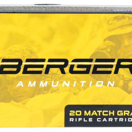 Berger Bullets 31021 Tactical Rifle 6.5Creedmoor 130gr Hybrid Open Tip Match 20 Per Box/10 Case