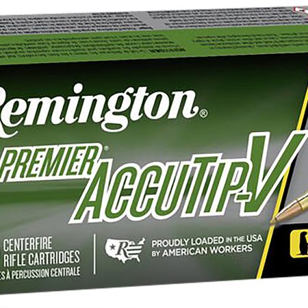 Remington Ammunition 29220 Premier Accutip-V 204Ruger 40gr AccuTip V Boat Tail 20 Per Box/10 Case