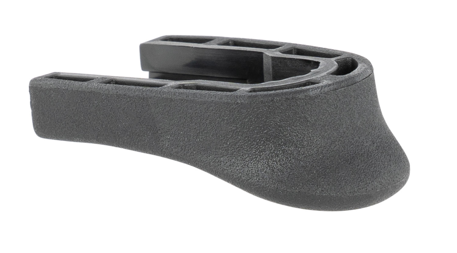 Pearce Grip PG9EZ Grip Extension made of Polymer with Black Finish & 1/2" Gripping Surface for 9mm Luger S&W M&P Shield EZ