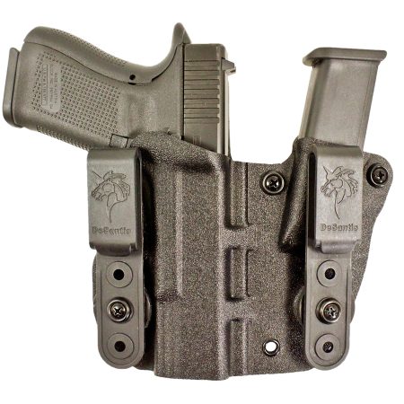 DeSantis Gunhide 160KA8BZ0 Hidden Truth  AIWB Black Kydex Belt Clip Fits Glock 43/43X Right Hand