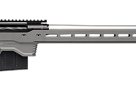 Savage Arms 57561 110 Elite Precision 300 PRC 30" 5+1 Matte Black/ Gray Cerakote/Black Polymer/Optic Ready *Self timing taper aligned muzzlebrake (Short Action Calibers Only)