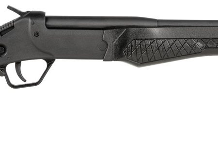 Rossi SSP1BK Tuffy Single Shot Youth 410 Gauge Break Open 3" 1rd 18.50" Matte Black Barrel, Matte Black Steel Receiver, Black Synthetic Thumbhole Stock w/Shell Holder, Right Hand