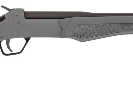 Rossi SSP1-GRAY Tuffy Single Shot Youth 410 Gauge Break Open 3" 1rd 18.50" Matte Black Barrel, Matte Black Steel Receiver, Gray Synthetic Thumbhole Stock w/Shell Holder, Right Hand