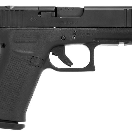 Glock PA4850201FRMOS G48 Gen5 MOS Sim Compact 9mm Luger 10+1 4.17" Black GMB Barrel, Black nDLC MOS Cut/Serrated Slide, Black Polymer Frame w/Beavertail, Black Textured Polymer Grips
