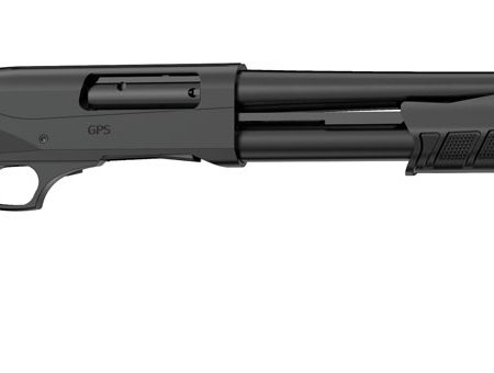 Retay USA GPSTAC18 GPS Tactical Inertia Plus 12 Gauge with 18.50" Deep Bore Drilled Barrel, 3" Chamber, 5+1 Capacity, Matte Black Metal Finish & Black Synthetic Stock Right Hand (Full Size)