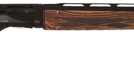 Escort HESP202805W1 Supreme  Full Size 20 Gauge Semi-Auto 3" 4+1 28" Gloss Black Vent Rib Barrel, Black Anodized Grooved Aluminum Receiver, Fixed Turkish Walnut Stock, Right Hand