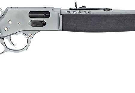 Henry H012GAW Big Boy All Weather Side Gate Full Size 44 Mag 10+1 20" Hard Chrome Plated Steel Barrel, Satin Hard Chrome Steel Receiver, Stained Hardwood Wood Stock Right Hand