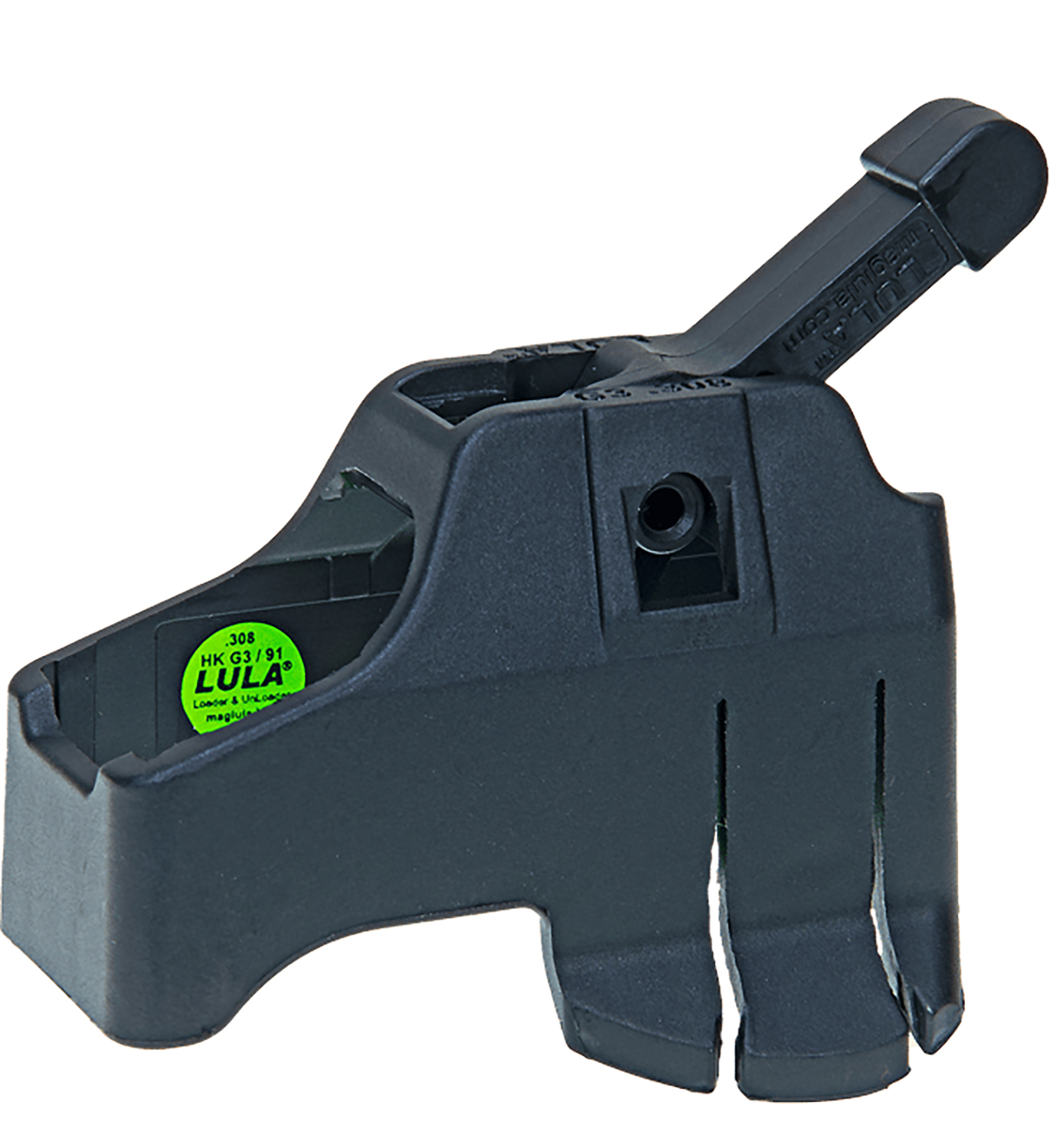 Maglula LU25B LULA Loader & Unloader Made of Polymer with Black Finish for 308 Win, 7.62x51mm NATO HK 91, G3