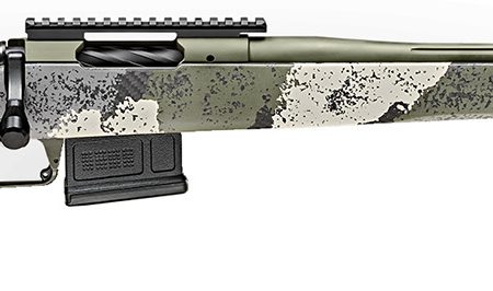 Springfield Armory BAW9206CMG Model 2020 WayPoint 6mm Creedmoor 5+1 Cap 20" Mil-Spec Green Cerakote Rec/Barrel Evergreen Camo Carbon Fiber Hybrid Profile with M-LOK Stock Right Hand (Full Size)