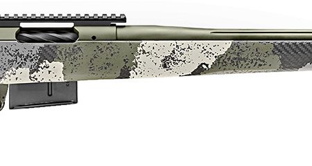 Springfield Armory BAW92465PRCG Model 2020 WayPoint  6.5 PRC 3+1 Cap 24" Mil-Spec Green Cerakote Rec/Barrel Evergreen Camo Carbon Fiber Hybrid Profile with M-LOK Stock Right Hand (Full Size)