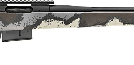 Springfield Armory BAW92465PRCD Model 2020 Waypoint 6.5 PRC 3+1 24" Graphite Black Cerakote Fluted Barrel & Picatinny Rail Stainless Steel Receiver, Ridgeline Camo Fixed Carbon Fiber Stock