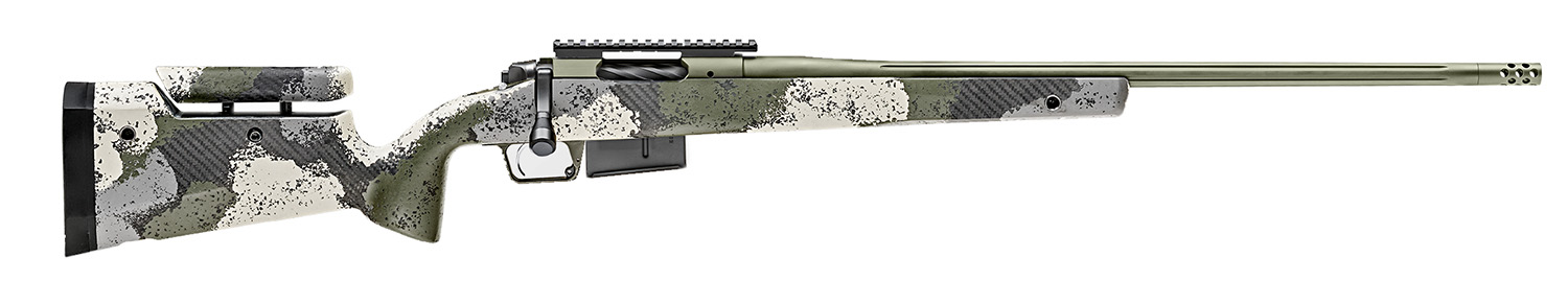 Springfield Armory BAW92465PRCGA 2020 WayPoint 6.5 PRC 3+1 24" Evergreen Camo Hybrid Profile w/Adjustable Cheek Comb Stock Mil-Spec Green Cerakote Right Hand