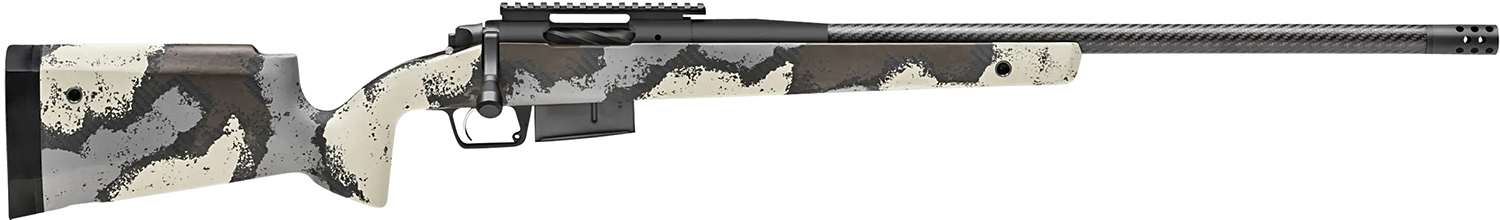 Springfield Armory BAW92465PRCCFD 2020 WayPoint 6.5 PRC 3+1 24" CF Ridgeline Camo Hybrid Profile w/M-LOK Stock Desert Verde Cerakote Right Hand