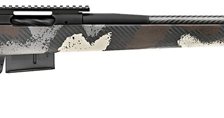 Springfield Armory BAW92465PRCCFDA Model 2020 Waypoint 6.5 PRC 3+1 24" Graphite Black Cerakote Carbon Fiber Barrel  & Receiver, Ridgeline Camo Hybrid Profile w/Adj Comb & M-LOK Stock, Right Hand