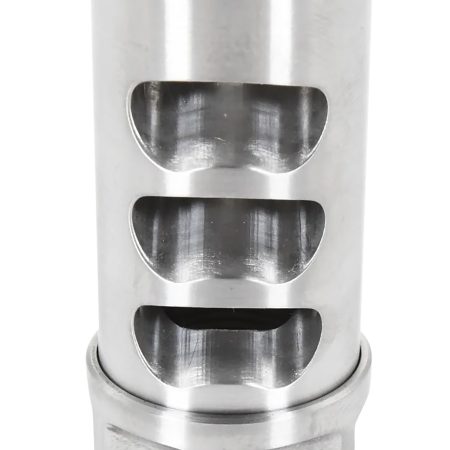 American Precision Arms G2L5830S Gen 2 Little Bastard Self Timing Brake Stainless Steel with 5/8"-24 tpi Threads, 2.22" OAL & 1" Diameter for 30 Cal Rifle