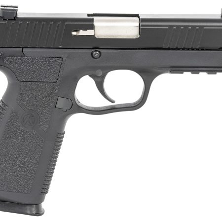 Kahr Arms TP90S94N TP9-2  9mm Luger Caliber with 4" Barrel, 8+1 Capacity, Black Finish Picatinny Rail Frame, Serrated Matte Black Stainless Steel Slide, Textured Polymer Grip & TruGlo Night Sights
